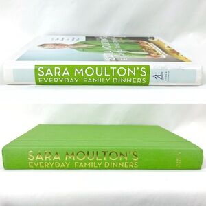 Sarah Multon's Everyday Family Dinners Cookbook Green Hardcover Book’s By Color